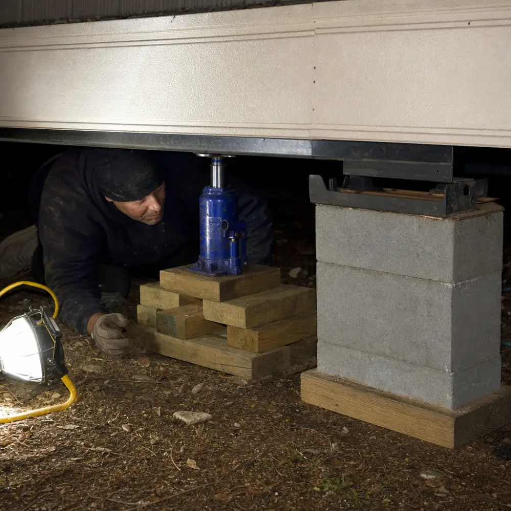 Mobile Home Leveling in Bullhead City, AZ